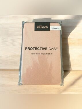 NEW JETech Samsung Galaxy Tablet A9 Slim Folio Stand Protective Case Rose Gold